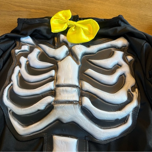 Spooktacular Creations Boys Glows in the Dark Skeleton Costume Skelebones Medium - Picture 8 of 14